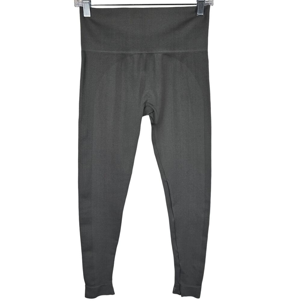 SetActive Athletic Walking Hiking Yoga Work Out Women's Gray Leggings M/L